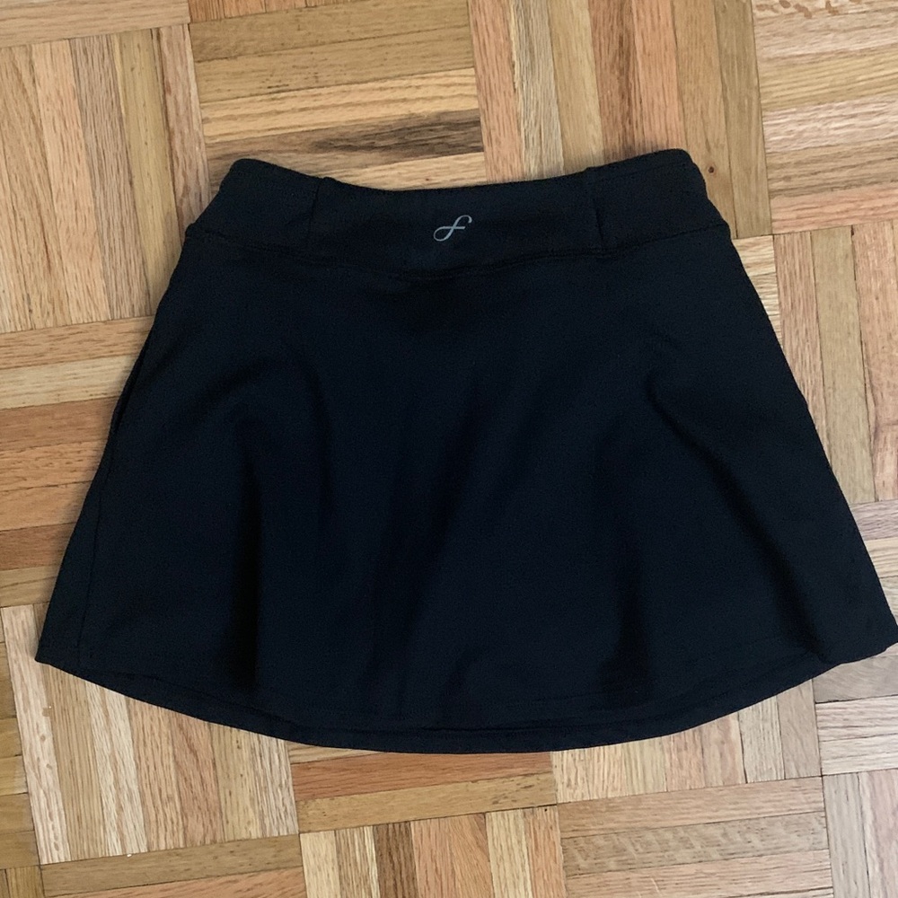 NWOT Freely Black Skort Girls 7/8 Small